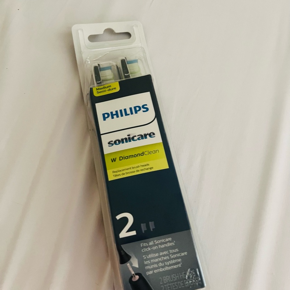Philips Sonicare DiamondClean Brush Heads - Blue and Yellow